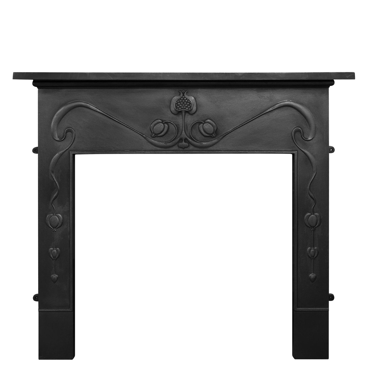 Carron Art Nouveau Cast Iron Fireplace Surround