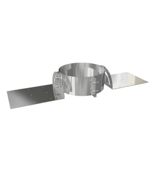 Dura Flue Stainless Steel Twin Wall Roof Support 150mm - 6"