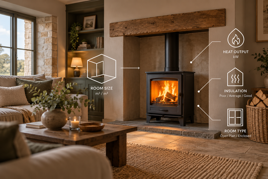 How to Size a Wood or Multifuel Stove for Your Room (kW Guide)