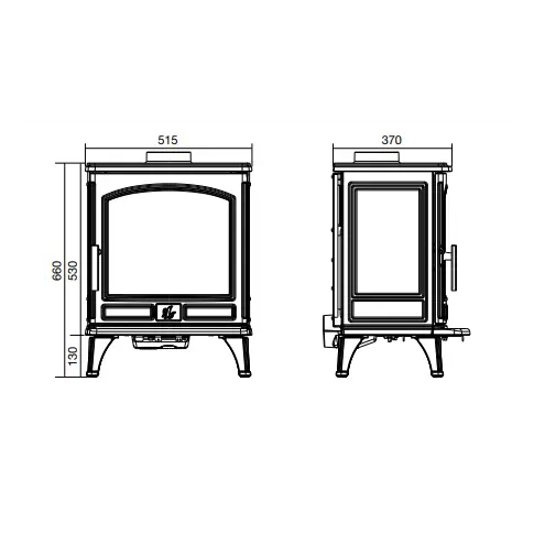 ACR Ashdale 7kW Multifuel Stove DEFRA Approved EcoDesign