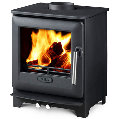 AGA Ludlow Multi-Fuel Stove Right Side