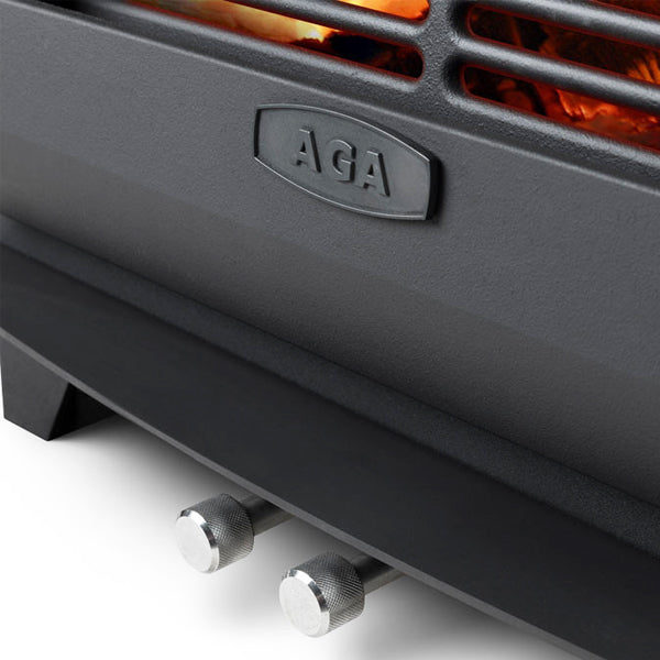 AGA Ludlow Wide Multi-Fuel Stove Close Up