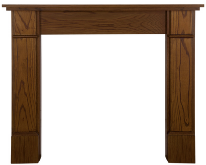 Berrington Fireplace Oak Waxed