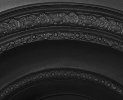 Carron Scotia Fire Insert Black Finish Arch Detail