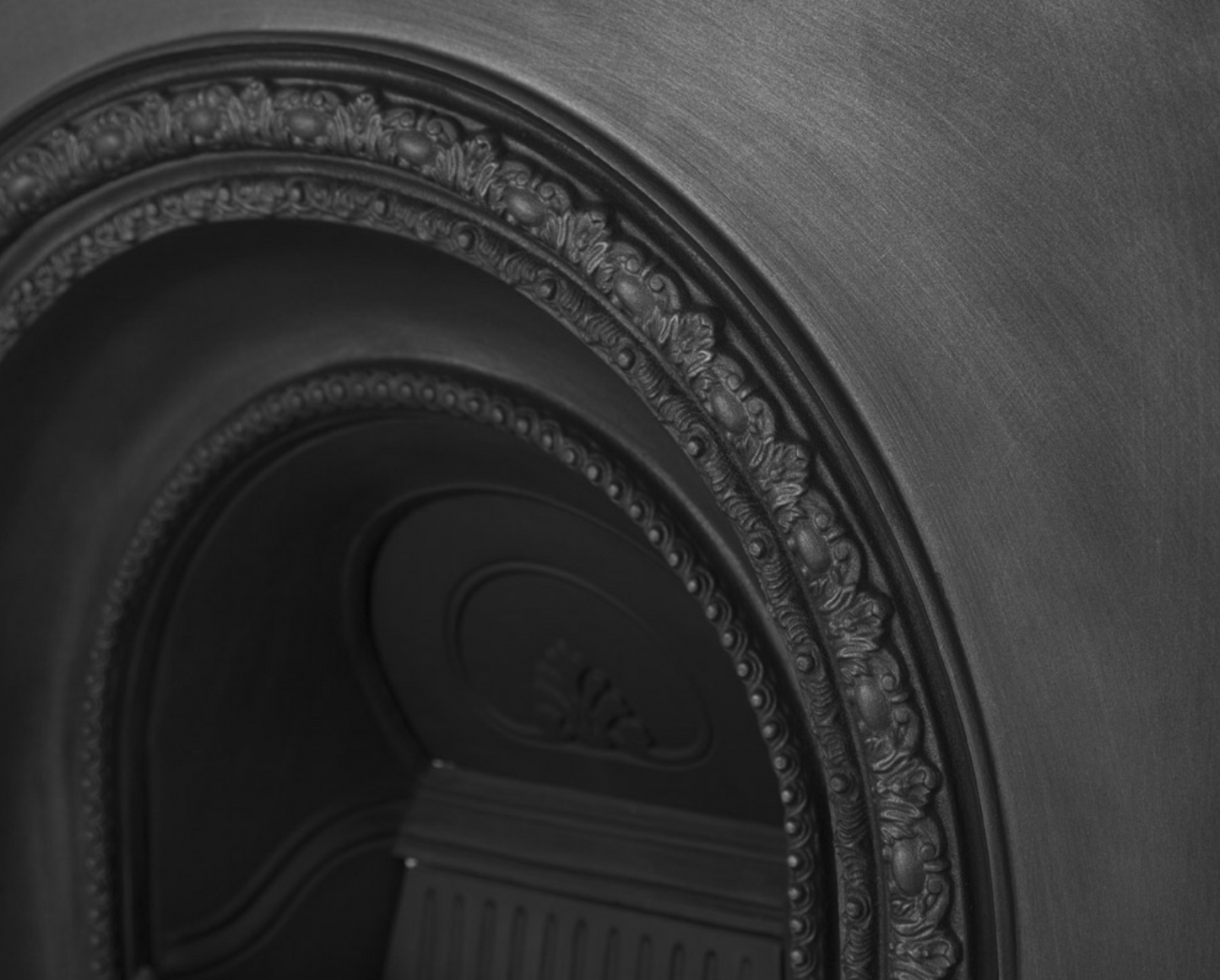 Carron Scotia Fire Insert Black Finish Arch