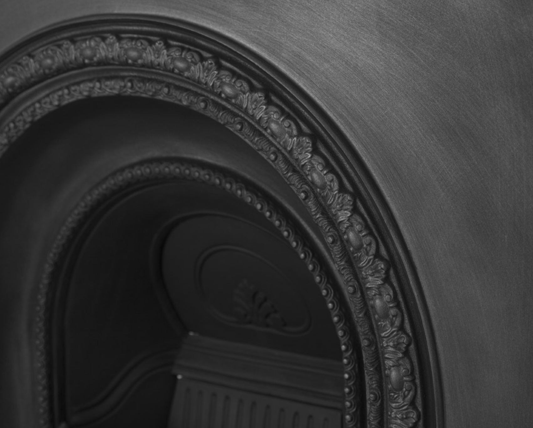 Carron Scotia Fire Insert Black Finish Arch