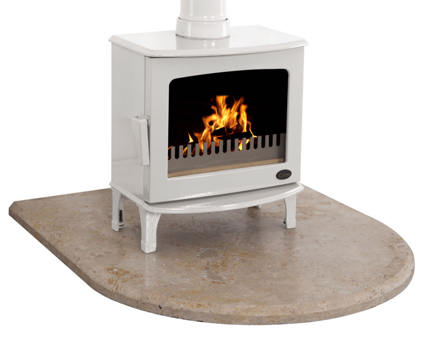 Carron Travertine Stone Hearth 