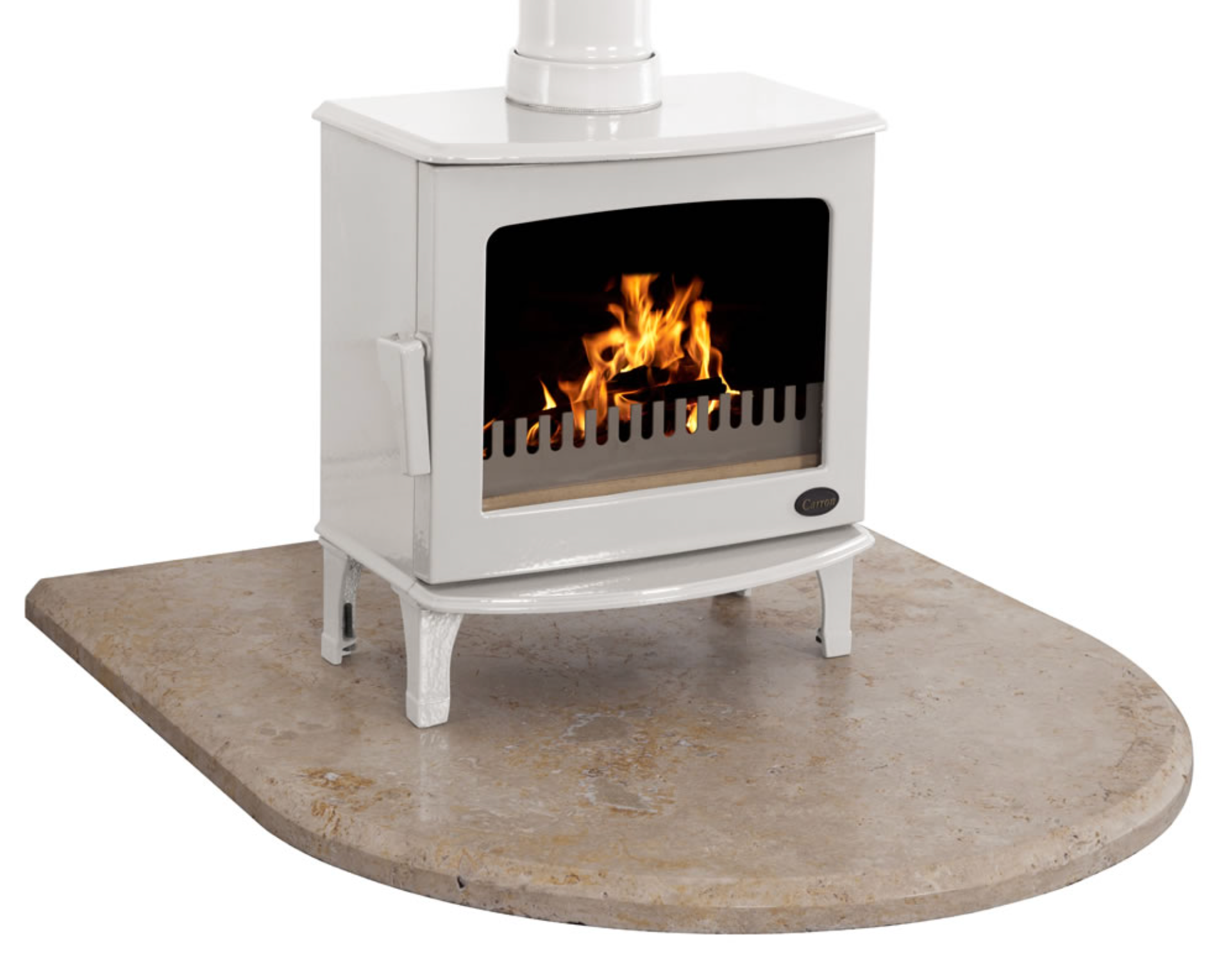 Carron Travertine Stone Hearth 