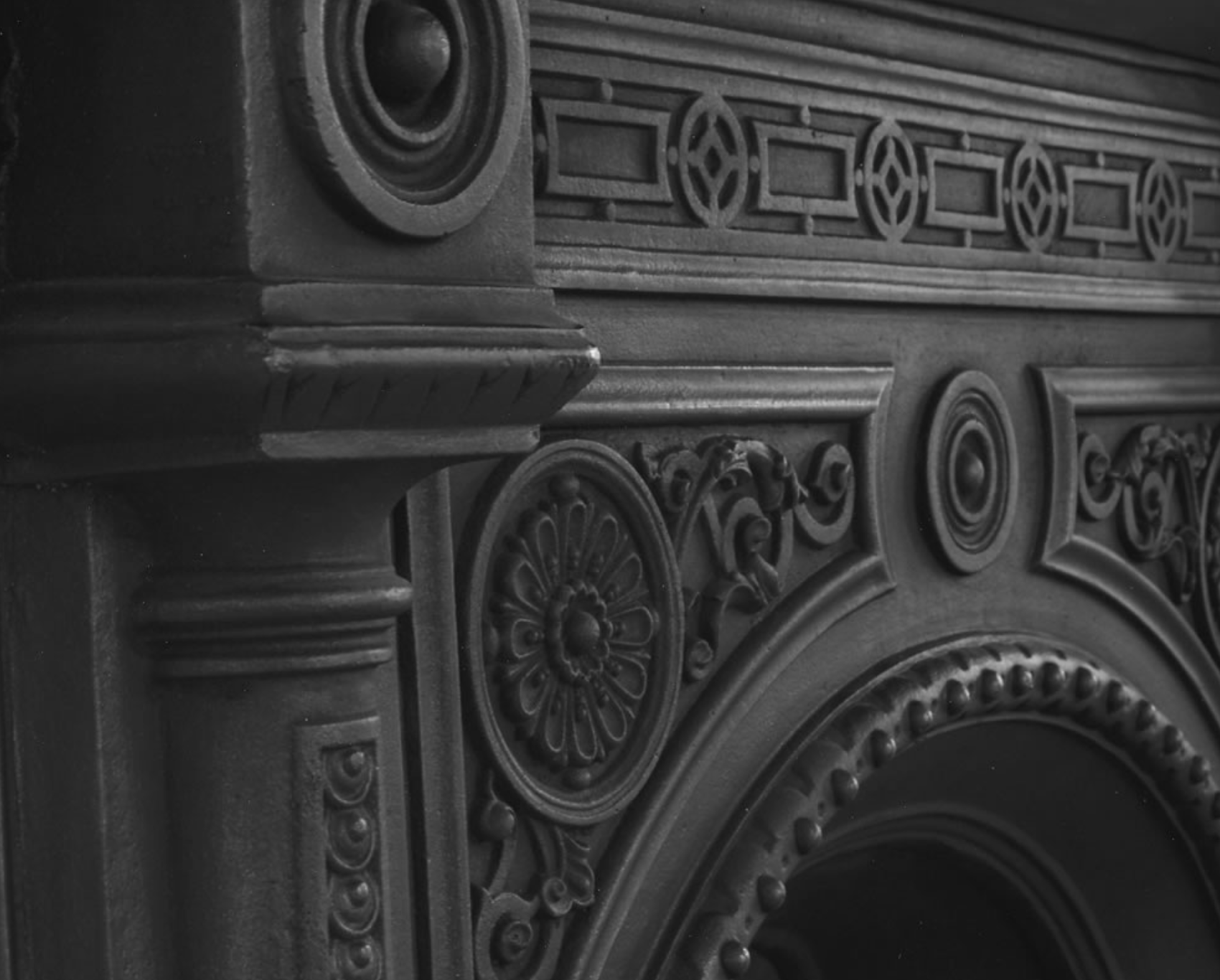 Carron Tweed Combination Fireplace Detail

