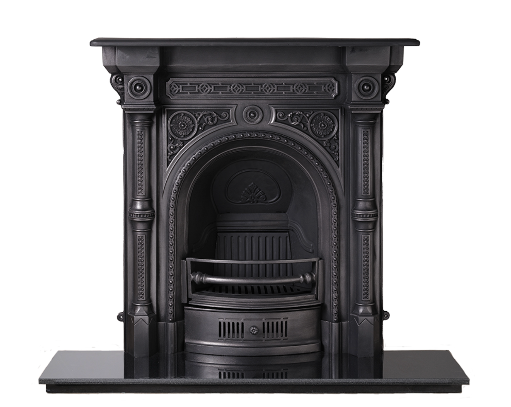 Carron Tweed Combination Fireplace In Black