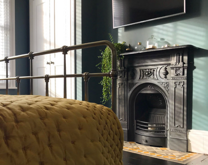 Carron Victorian Large Combination Fireplace Life Style Bedroom