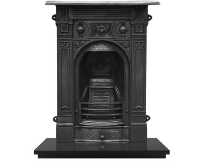 Carron Victorian Small Combination Fireplace Black