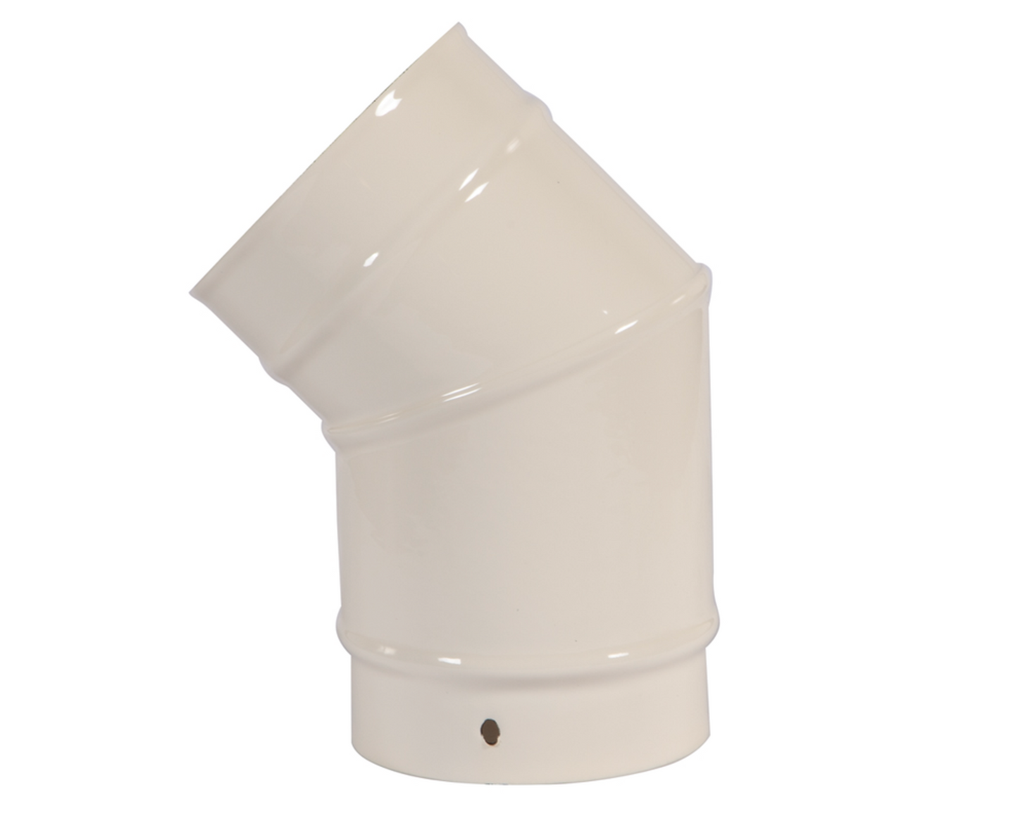 Carron 135 Bend Elbow Pipe Cream