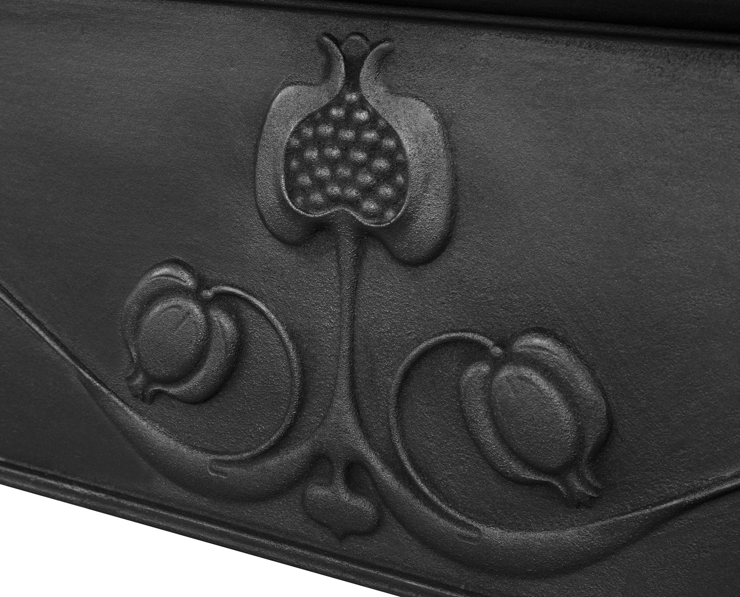 Carron ArtNouveau Fireplace Surround Cast Iron Detailing