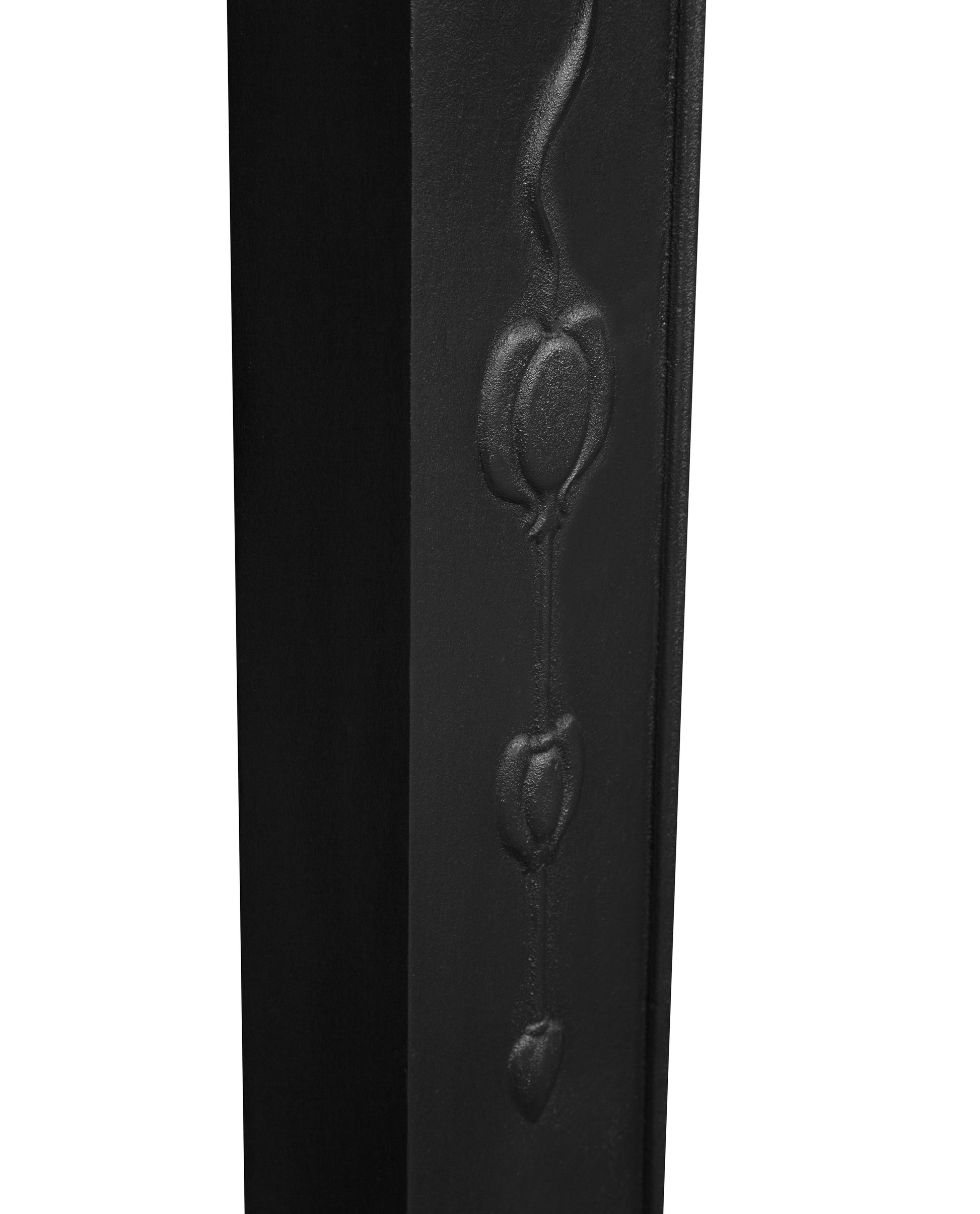 Carron ArtNouveau Fireplace Surround Leg Detail