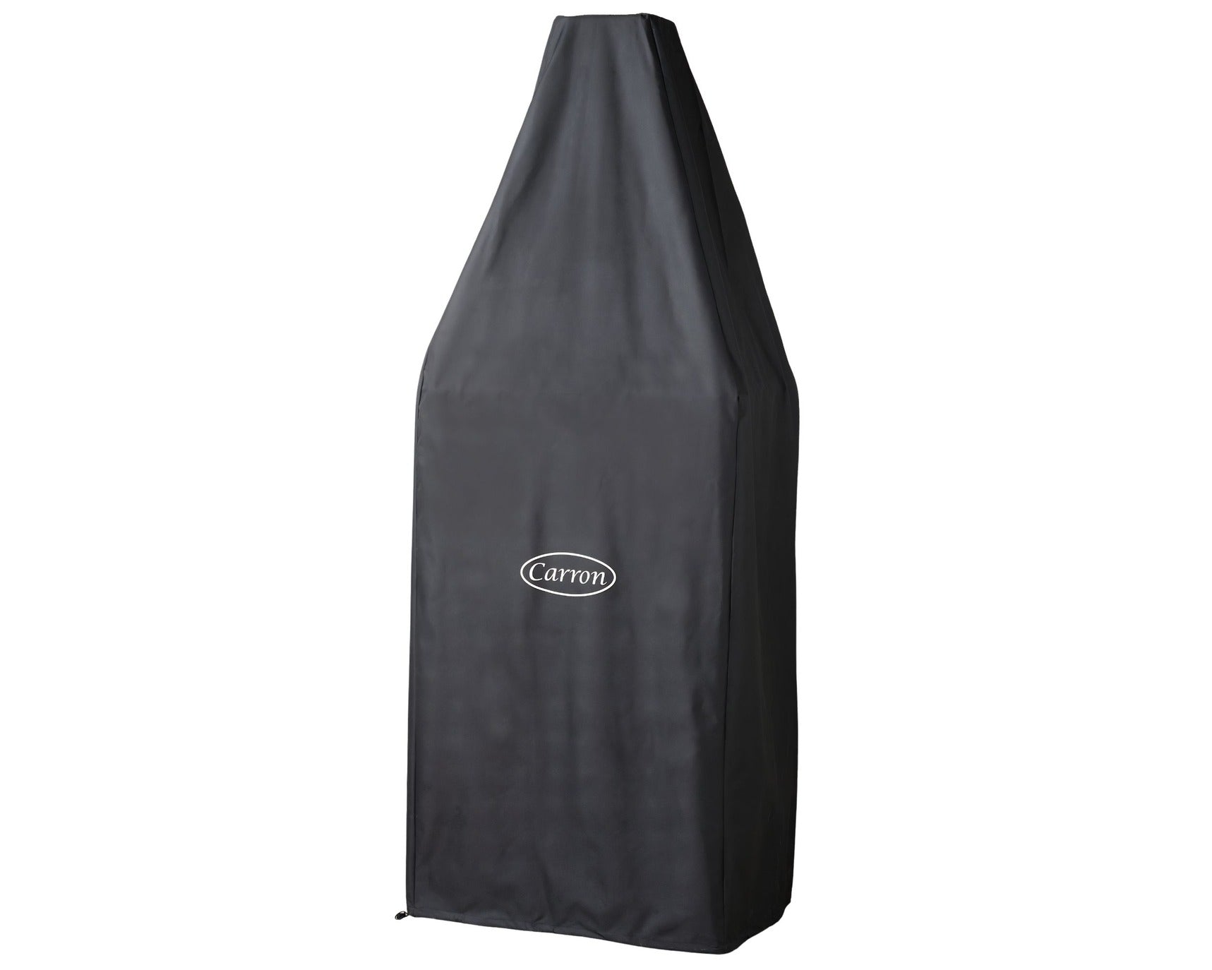 Carron Bellmount BBQ Fireplace Black grill cover with a brand logo on a white background