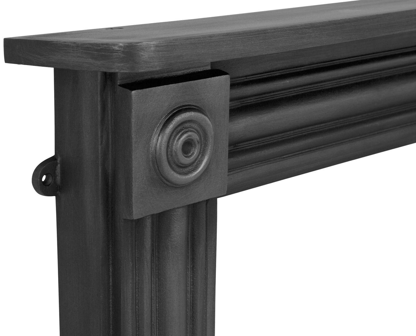 Carron Black Regent Fireplace Surround Close Up