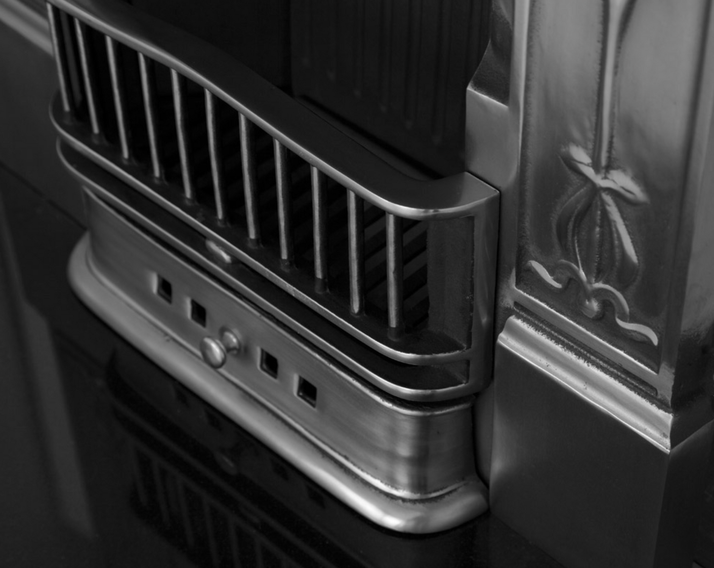 Carron Crocus Combination Fireplace Close Up