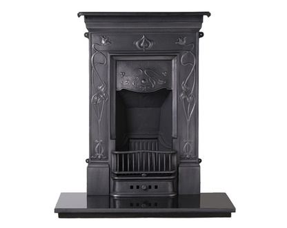 Carron Crocus Combination Fireplace Black