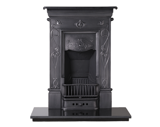 Carron Crocus Combination Fireplace Black