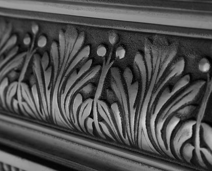 Carron Knightsbridge Close-up of decorative floral pattern 