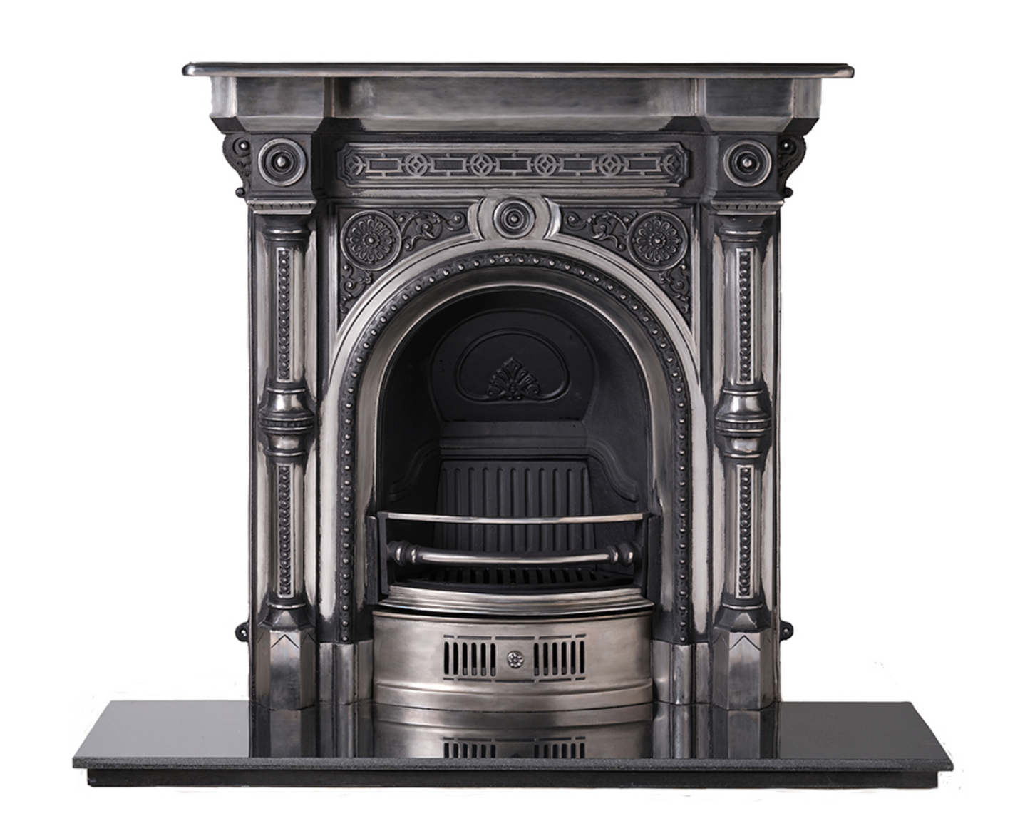 Carron Tweed Combination Fireplace In Full Polish Finish