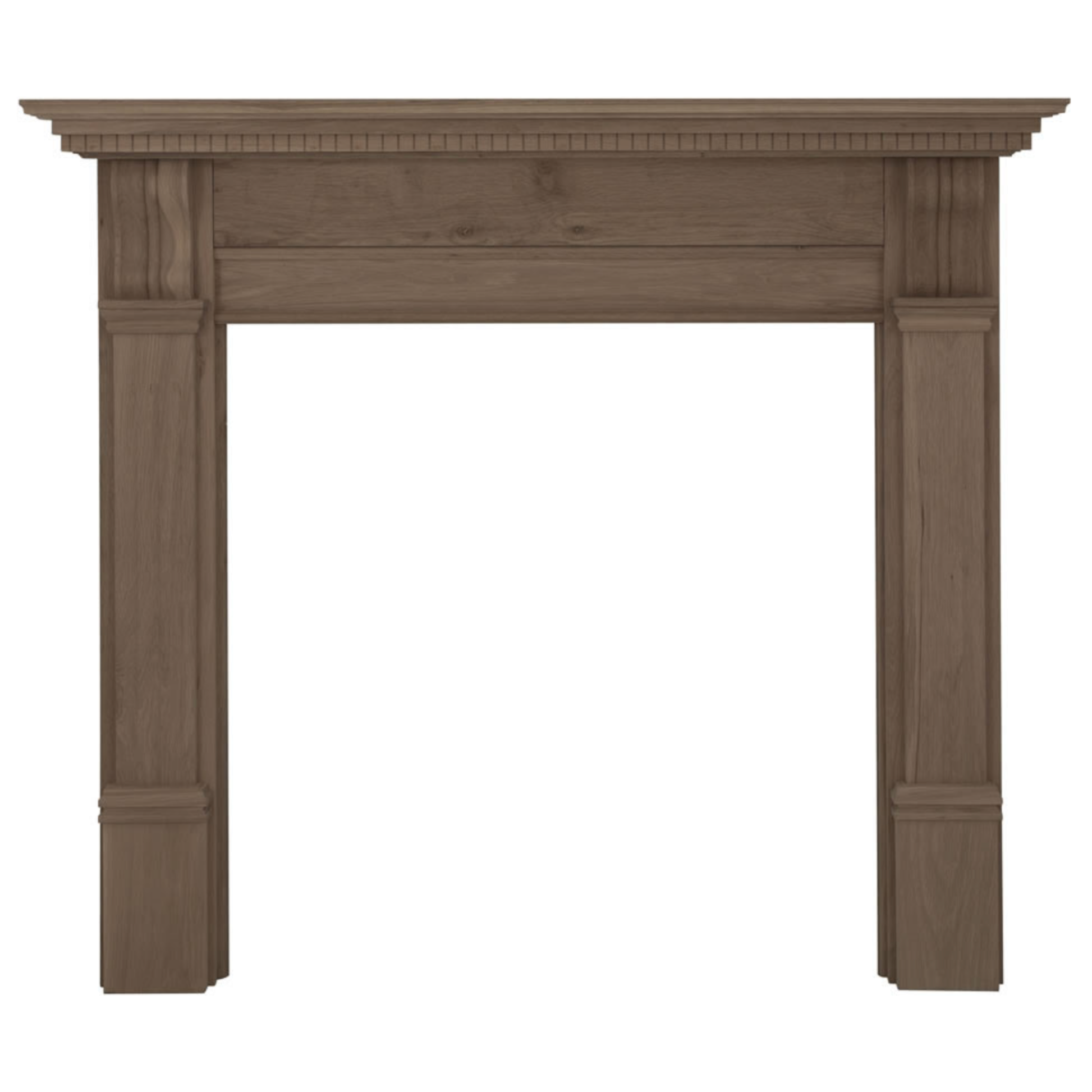 Corbel Fireplace Oak Unwaxed