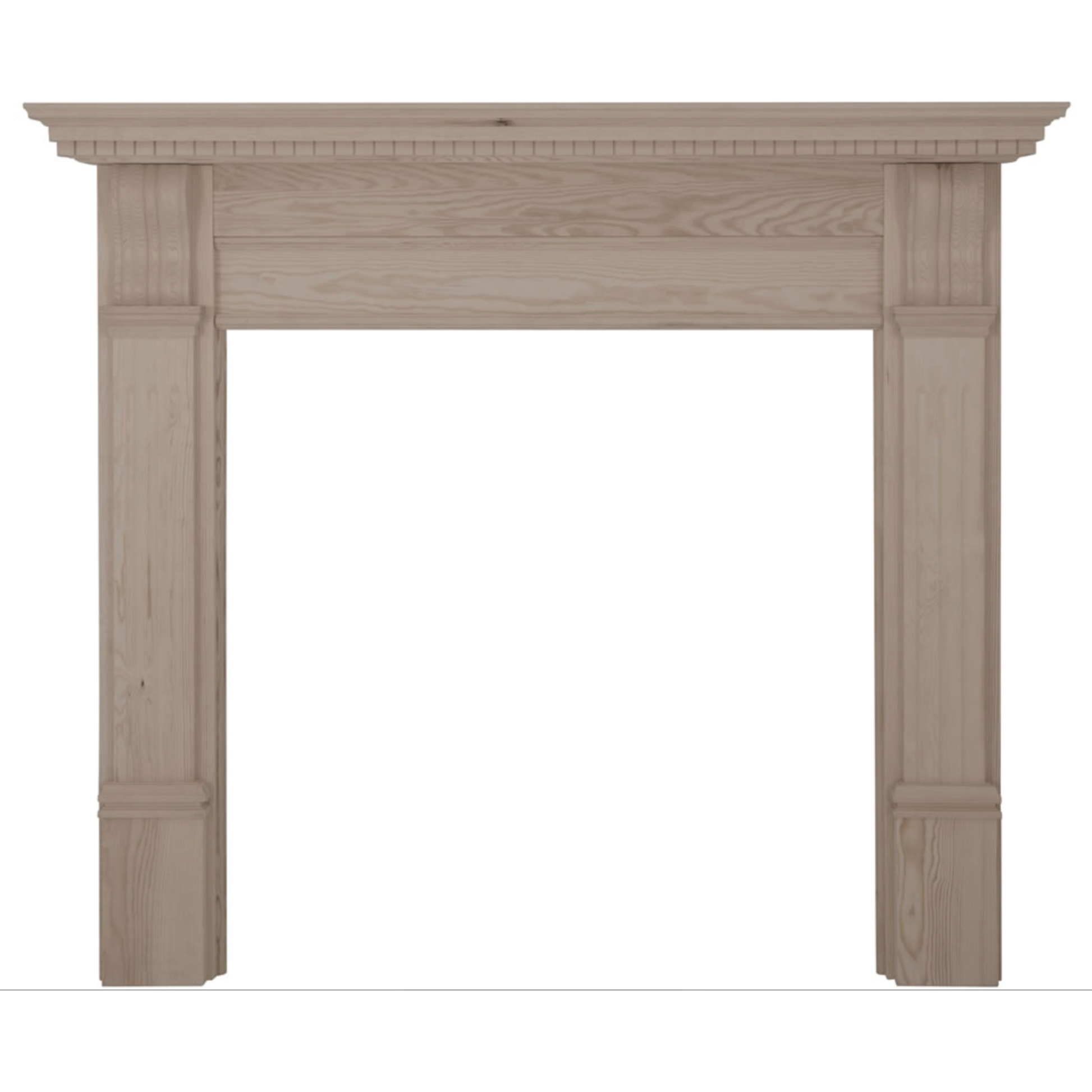 Corbel Fireplace Pine Unwaxed