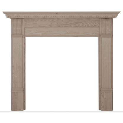 Corbel Fireplace Pine Unwaxed