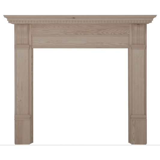 Corbel Fireplace Pine Unwaxed