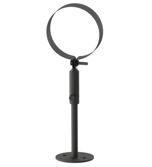 Dura Flue Matt Black Stove Pipe Wall Bracket – 6" (150mm)
