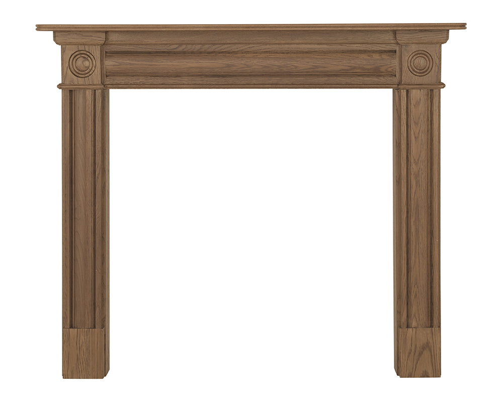 Derry Fireplace Oak Unwaxed 