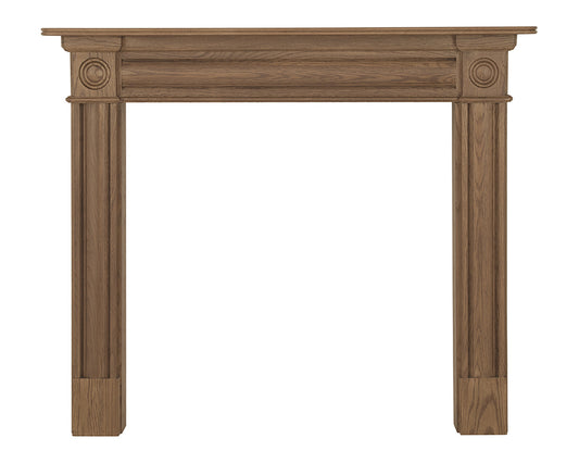 Derry Fireplace Oak Unwaxed 