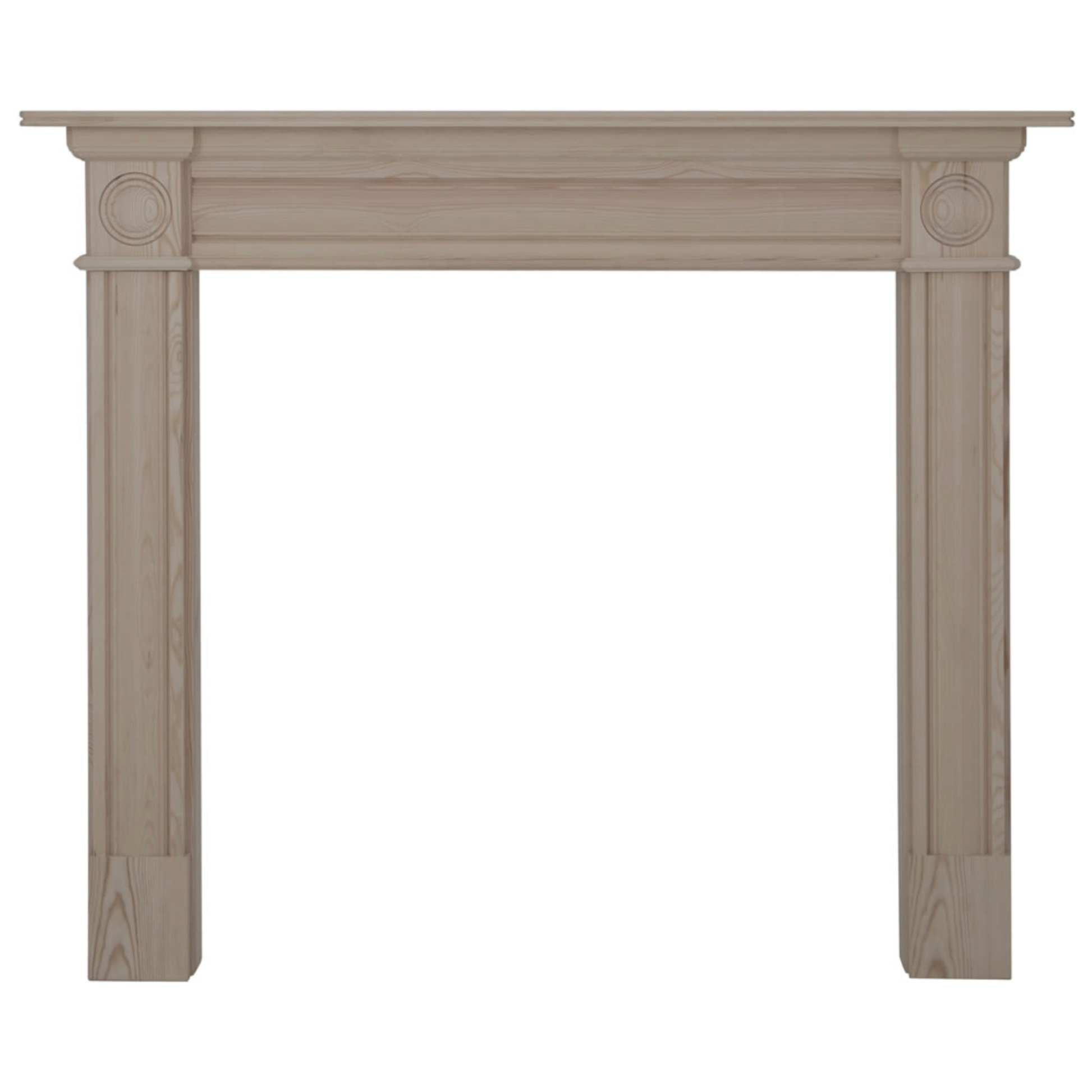 Derry Fireplace Pine Unwaxed