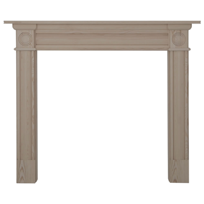 Derry Fireplace Pine Unwaxed