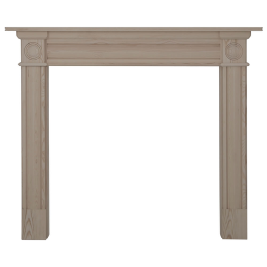 Derry Fireplace Pine Unwaxed