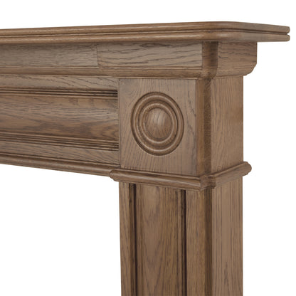 Derry Fireplace Oak Unwaxed Close Up