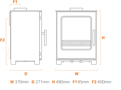 Stove Buddy Buddy 4 Dimensions