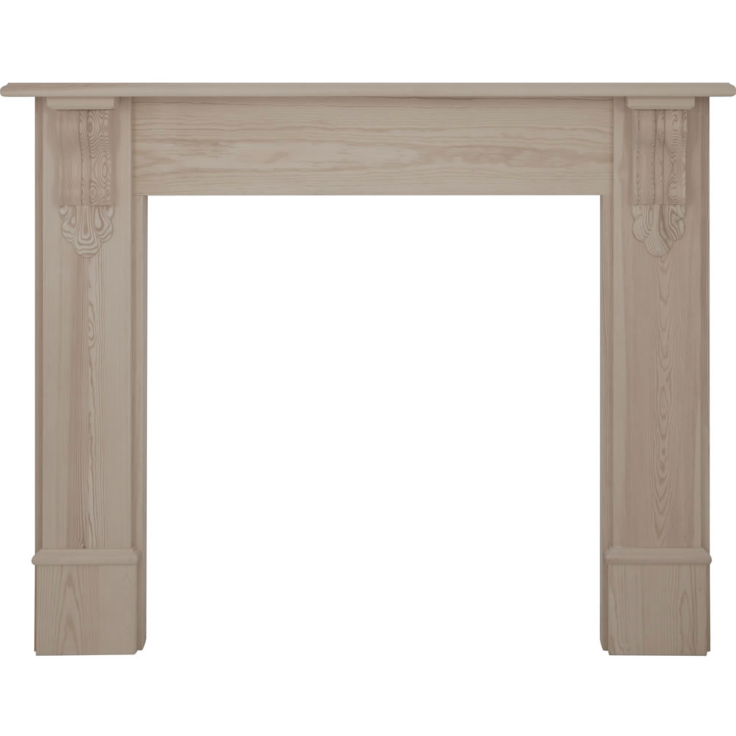Edinburgh Fireplace Pine Unwaxed