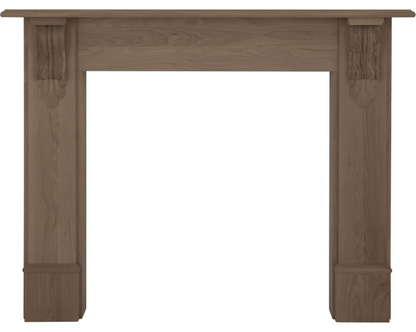 Edinburgh Fireplace Oak Waxed