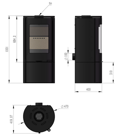 Explorer C5 310 Logstore Dimensions