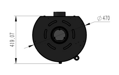 Bristol Explorer C5 with Pedestal Dimensions