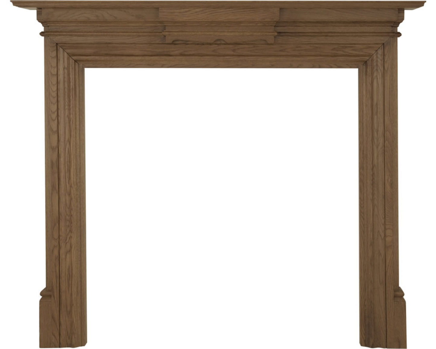 Grand Fireplace Oak Waxed