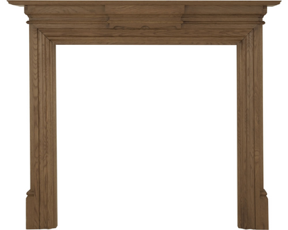 Grand Fireplace Oak Waxed