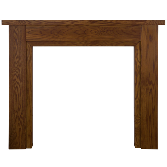 Kedleston Fireplace Oak Waxed