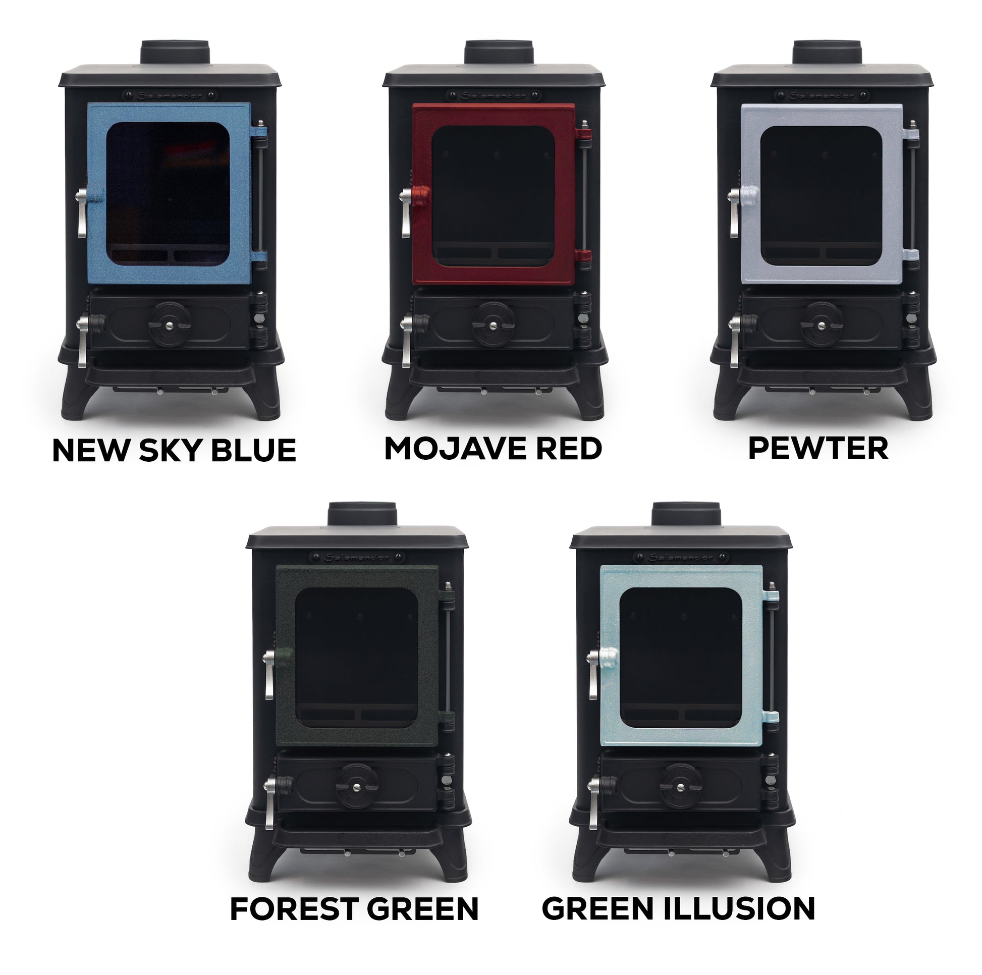 Salamanda Hobbit Stove New Colour Options