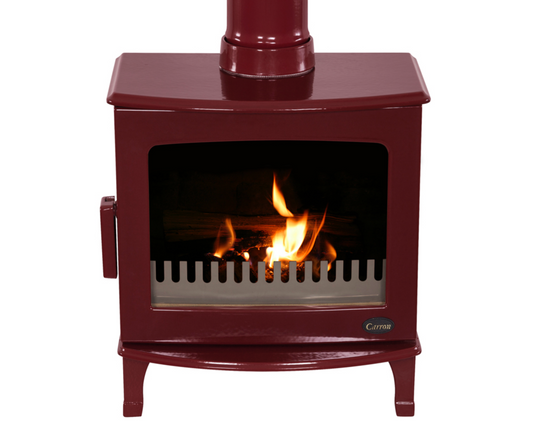Carron Eco 5kW Red Enamel