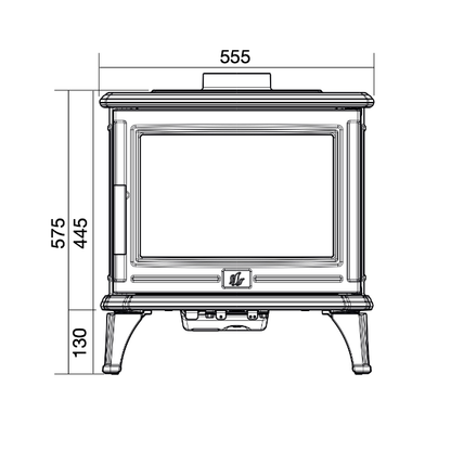 ACR Rowandale 5kW Multifuel Stove DEFRA Approved EcoDesign