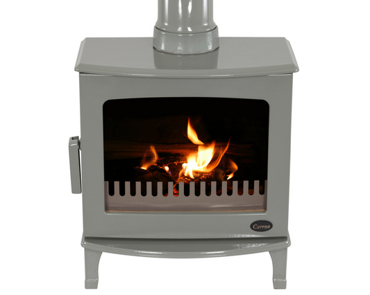 Sage Green Carron Wood Burner