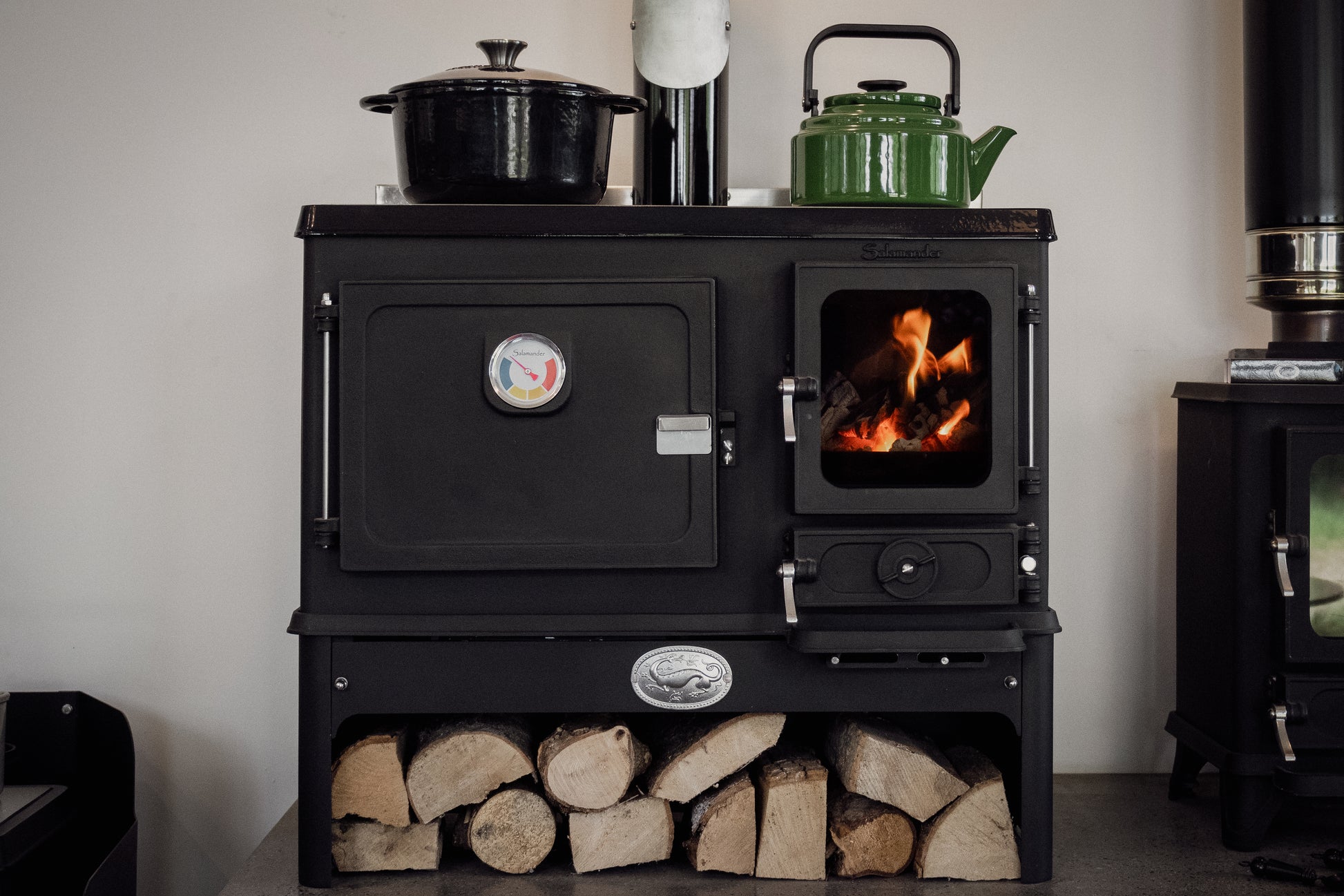 Salamander Little Range Cookstove Lifestyle